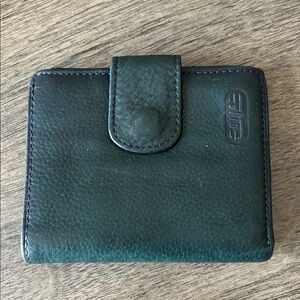 Green Leather Wallet